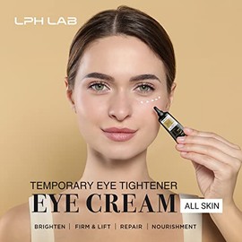 LPH LAB Temporary Eye Tightener Eye Cream, Instant Reduces Under-Eye Bags, Dark Circles&Puffiness, Anti Aging Fine Lines, Firm That Delicate Skin Under Your Eyes 0.5 oz