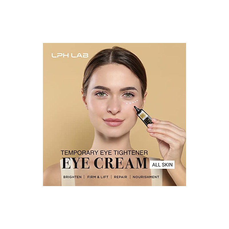 LPH LAB Temporary Eye Tightener Eye Cream, Instant Reduces Under-Eye