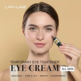 LPH LAB Temporary Eye Tightener Eye Cream, Instant Reduces Under-Eye Bags, Dark Circles&Puffiness, Anti Aging Fine Lines, Firm That Delicate Skin Under Your Eyes 0.5 oz