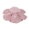 Bitray Pink Incense Holder 3.35" Dia Burner Holder Ceramic Flower