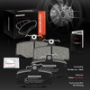 Frankberg 4x Brake Pad Set Compatible with Almera II N16