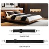 HAOYULUO Pack of 16 adjustable bed sheet straps, elastic bed