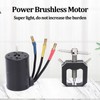 3650 3500KV Brushless Motor Gear Puller Tractor Set Upgrade Waterproof