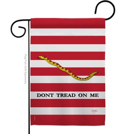 Breeze Decor G158174 1st Navy Jack Americana Historic Impressions Decorative Vertical Garden Flag 13" x 18.5" Printed In USA Multi-Color