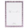 4" x 6" Glitter Metal Frame Light Lilac