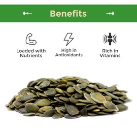Sincerely Nuts - Raw Unsalted Shelled Pepitas Pumpkin Seeds | Healthy Antioxidant All Natural Snack Food or Toppings | Vegan, Kosher, Gluten Free Food | High in Protein | Bulk 5lb. Bag
