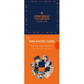 BTS PTD On Stage Seoul Mini Photo Card 1 Set (8 Pieces)