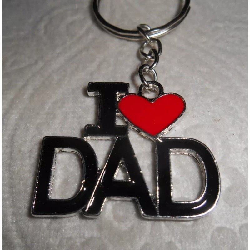 Unbranded I HEART DAD KEYCHAIN