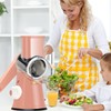 Ourokhome Rotary Cheese Grater Hand Crank, Kitchen Shredder Speed Mandolin