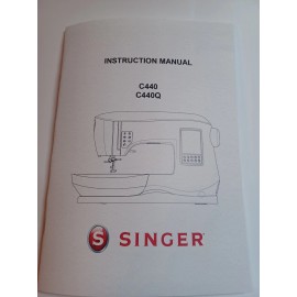Singer C440 Sewing Machine Owners Manual Reproduction
