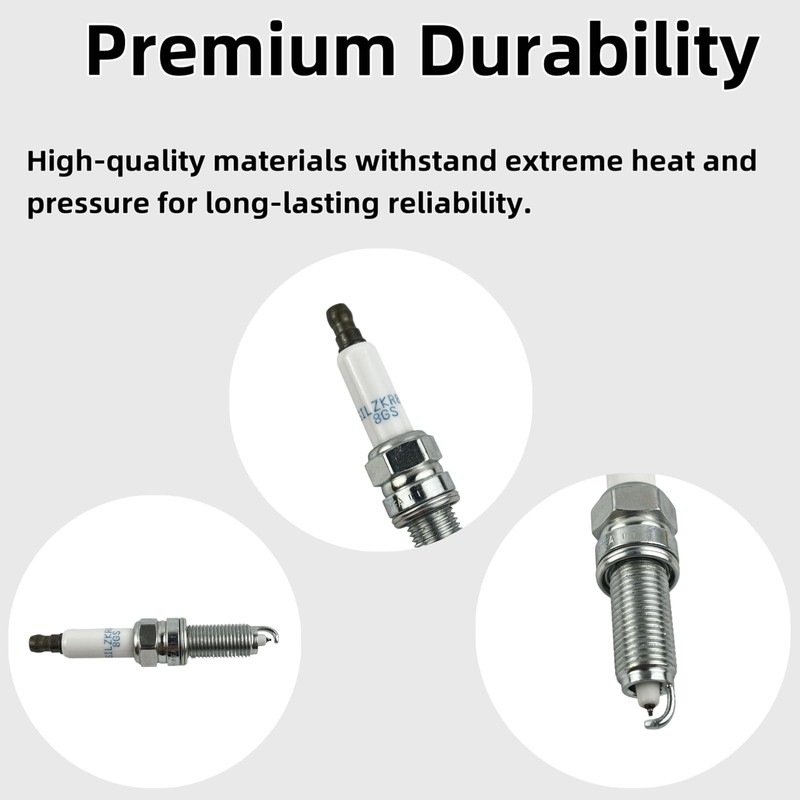 UQTDZ Genuine OEM 18875-08085/1887508085 Spark Plug (4-Piece Set) - Direct