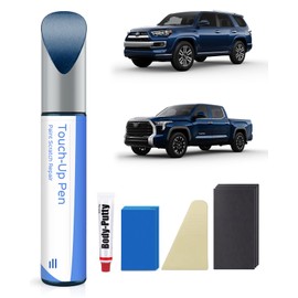 PARTS4EV Dark/Nautical Blue Metallic(8S6) Touch Up Paint Repair Kit Compatible with Toyota - DIY Kit Exactly Matches Chips and Nicks