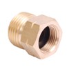 Gas Adaptor Craftsman Bottle Short (3/8 Inch Left Internal Thread