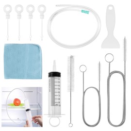 11-Piece Fridge Cleaning Set, Fridge Discharge Excavator, Fridge Discharge Excavator and Cleaning Kit, Fridge Excavator Set for Household Cleaning of the Fridge, Kitchen