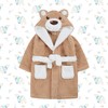 Metzuyan Kids Boys Teddy Bear Novelty Dressing Gown Snuggle Fleece