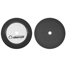 Nanoskin 8" Speedy Foam Polishing & Finishing Pad – Eliminates Swirl Marks and Prevents Paint Greying for Cars, Trucks, RVs, Boats, Hot Rod & More | Recessed Loop Backing | Use with Rotary Polisher