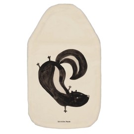 Mr. & Mrs. Panda Hot Water Bottle Skunk Handstand - Gift, Predator, Stinker, Hot Water Bottle Cover, Grain Cushion, Heat Cushion, Playground, Children's Hot Water Bottle, Skunk