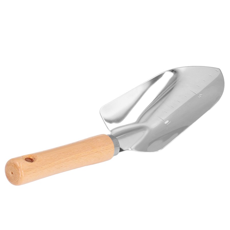 2Pcs Stainless Steel Garden Loose Soil Scoop Wearable Rope Portable