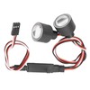 RC Headlights Aluminum Alloy Super Bright Car Headlights for 1/10