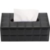 KINGFOM PU Leather Cosmetic Tissues Box Tissue Box Tissue Box