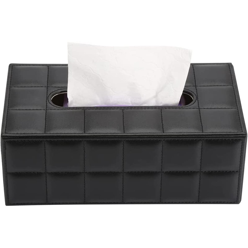KINGFOM PU Leather Cosmetic Tissues Box Tissue Box Tissue Box
