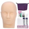 Professional One Training Head Model False Eyelashes Extension Practice Kit