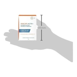 Anacaps Ducray Active+ Anticaída De Cabello En Cápsulas X30