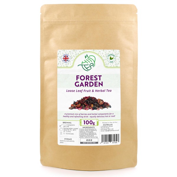 Forest Garden Loose Fruit & Herbal Tea – Natural Mix