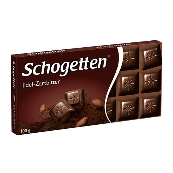 Schogetten Dark Chocolate Bar Candy Original German Chocolate 100g/3.52oz
