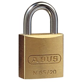 Abus 65/20mm Brass Padlock