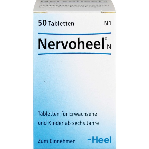 Nervoheel N Tabletten bei nervösen Erkrankungen, 50 pcs. Tablets