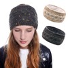 XPOOP Pack of 2 Winter Knitted Headband Women's Knitted Headband