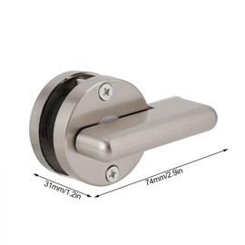 TOPINCN Door Latch Door Lock Stainless Steel Bathroom Toilet Toilet Display Privacy Latch Door Lock Free for Furniture