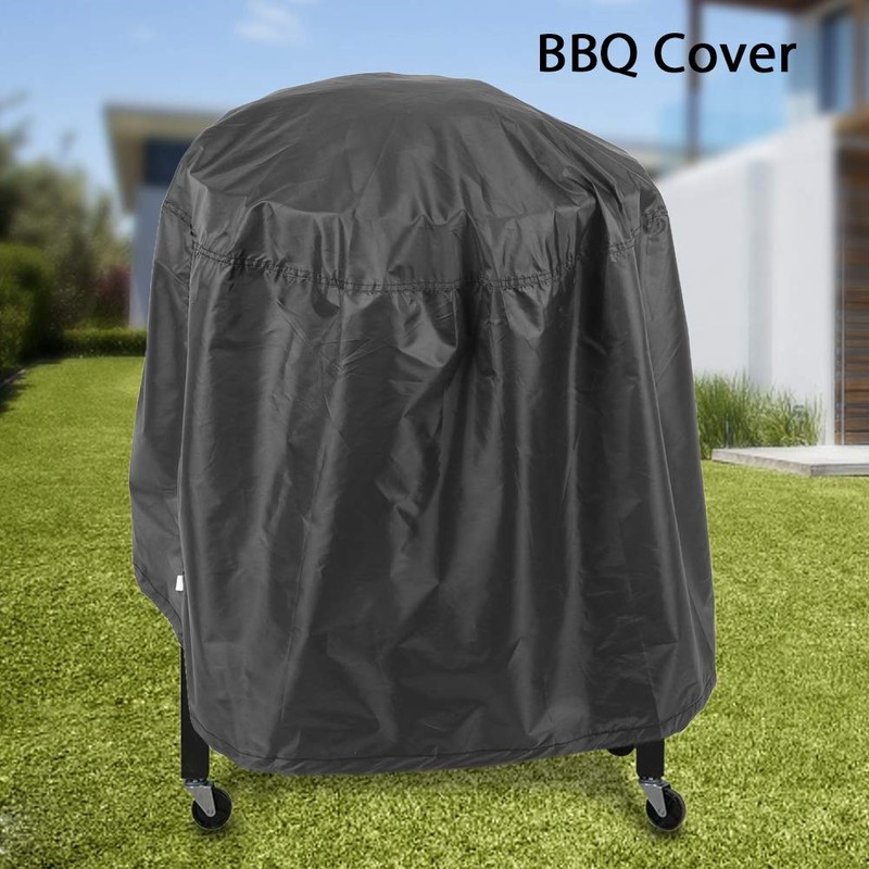 Lanpou 30 Inch BBQ Cover, Waterproof, UV Protect, Dust-proof, Wind-proof,