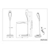Reality Leuchten Krait R52781242 LED Desk Lamp Plastic Black Base