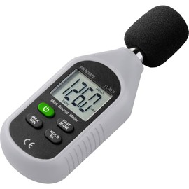 VOLTCRAFT Sound Level Meter SL-10 R 30-130 dB 31.5 Hz - 8 kHz Recycled Granulate Housing