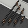 Asidrama 10 Pack 5 Inch(128mm) Champagne Bronze and Matte Black