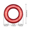 SOB Aluminum Rappel Ring Climbing Ring 40KN/22KN Pack of 2