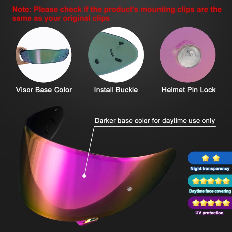 PSLER CWR-1 Visor - RF 1200 Visor RS-SF Face Shield