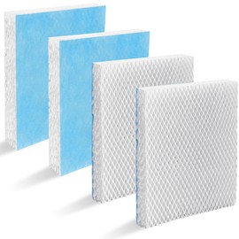Lemige 4 Pack HFT600 Humidifier Filters T Compatible with Honeywell Humidifier HEV615 and HEV620, Compare to part HFT600T HFT600PDQ, Upgraded HFT600PF1 Replacement Wicking Filter T