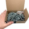 Pack of 100 DIN 7504 P Galvanised Steel 4.8 x