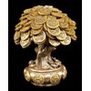 Money Tree Feng Shui Figurine - Lucky Charm Money Blessing