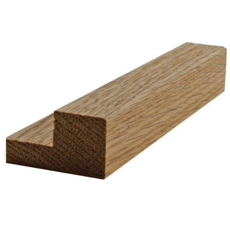 EWLR11 Kitchen Cabinet Square Light Rail Moulding, 7/8" x 1-9/16",