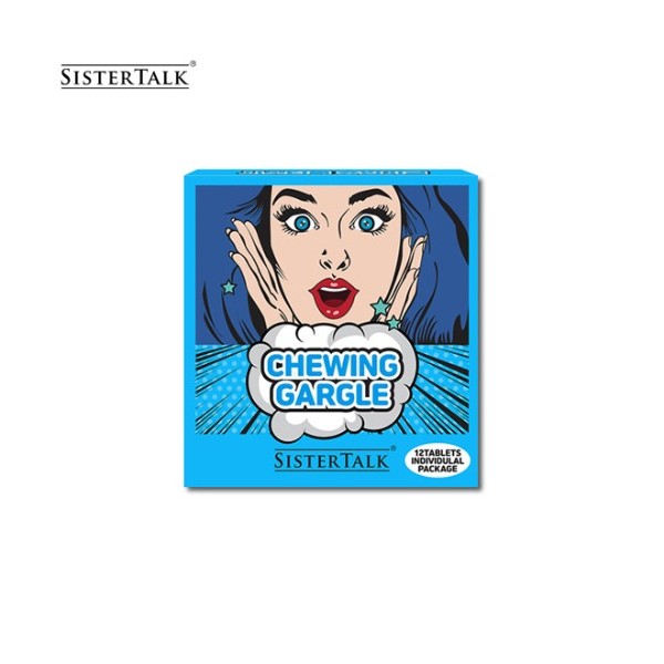 Other SISTERTALK Chewing Gargle 12tablets, Flavor:Ice Cool