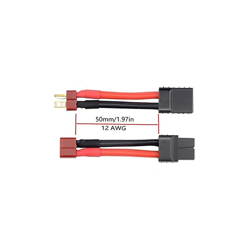 FLY RC 2pcs RC Lipo Battery Charger Conversion Cable Adapter