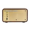 Retro Wood Bluetooth Speaker Clear Sound Quality Mini Portable Wireless