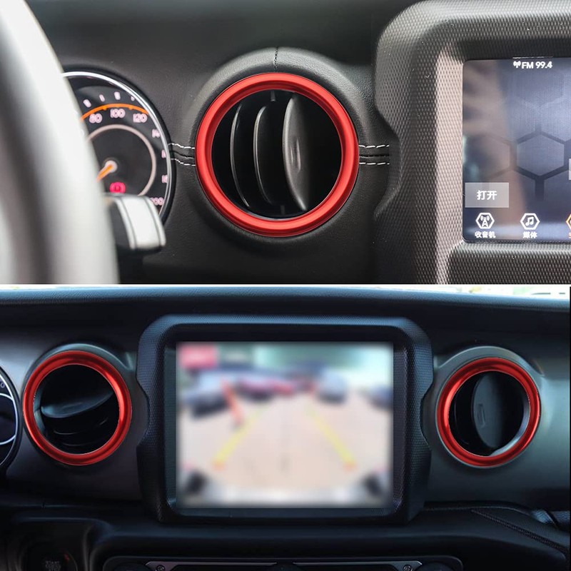 LECART - Fundas de ventilación para Jeep Gladiator de interior