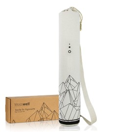 Mosswell® Yoga Bag with Design Cotton Yoga Mat Bag 70 cm Long with Shoulder Strap