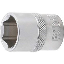 BGS BGS 2920 | Steckschlssel-Einsatz Sechskant | 12,5 mm (1/2") | SW 20 mm