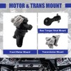 LONGKEES A65048 A65021 A65087 3PCS Engine Motor Mount & Trans